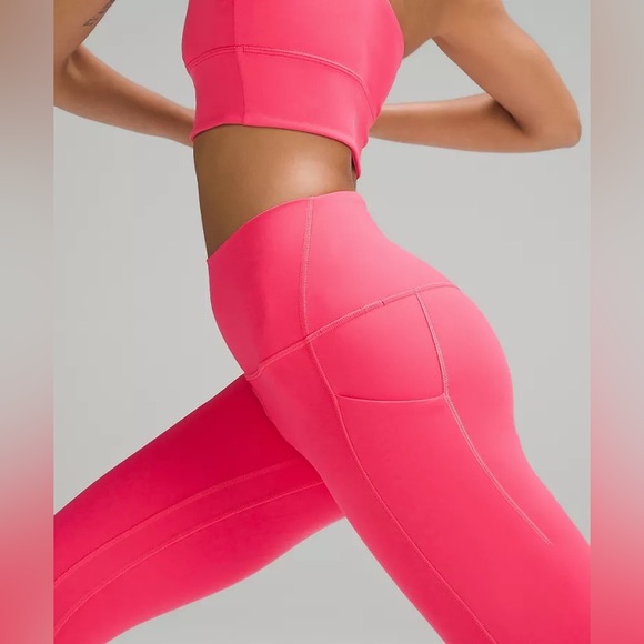 NWT Lululemon Pockets Align™ High-Rise Pant 25" In Lip Gloss - Picture 5 of 5